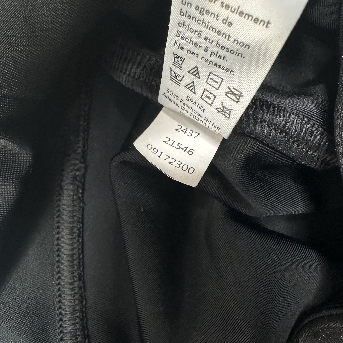 Spanx Leggings Womens Medium Faux Leather Black Pull On Shape Pants Slimming EUC