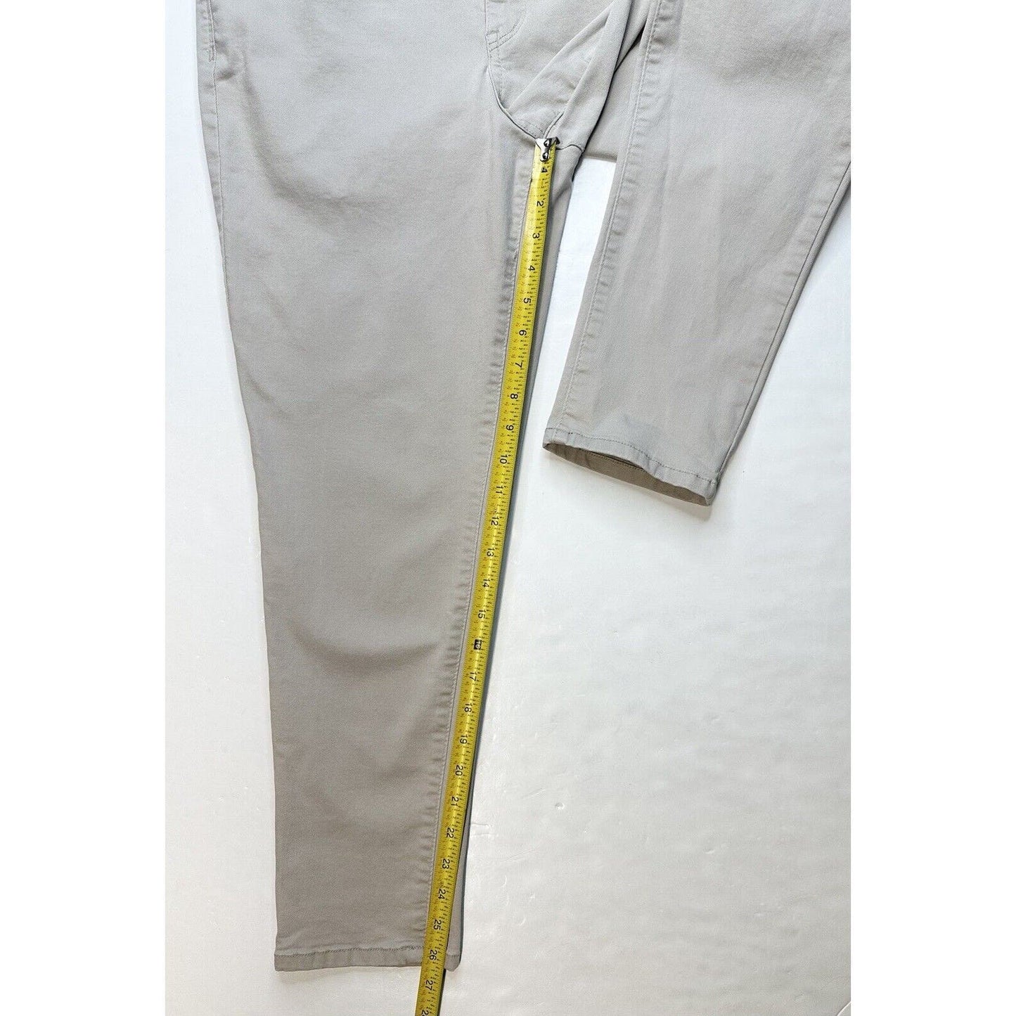Democracy Jeans 14 Ab Solution Skinny Ankle Beige Women Stretch Denim Booty Lift