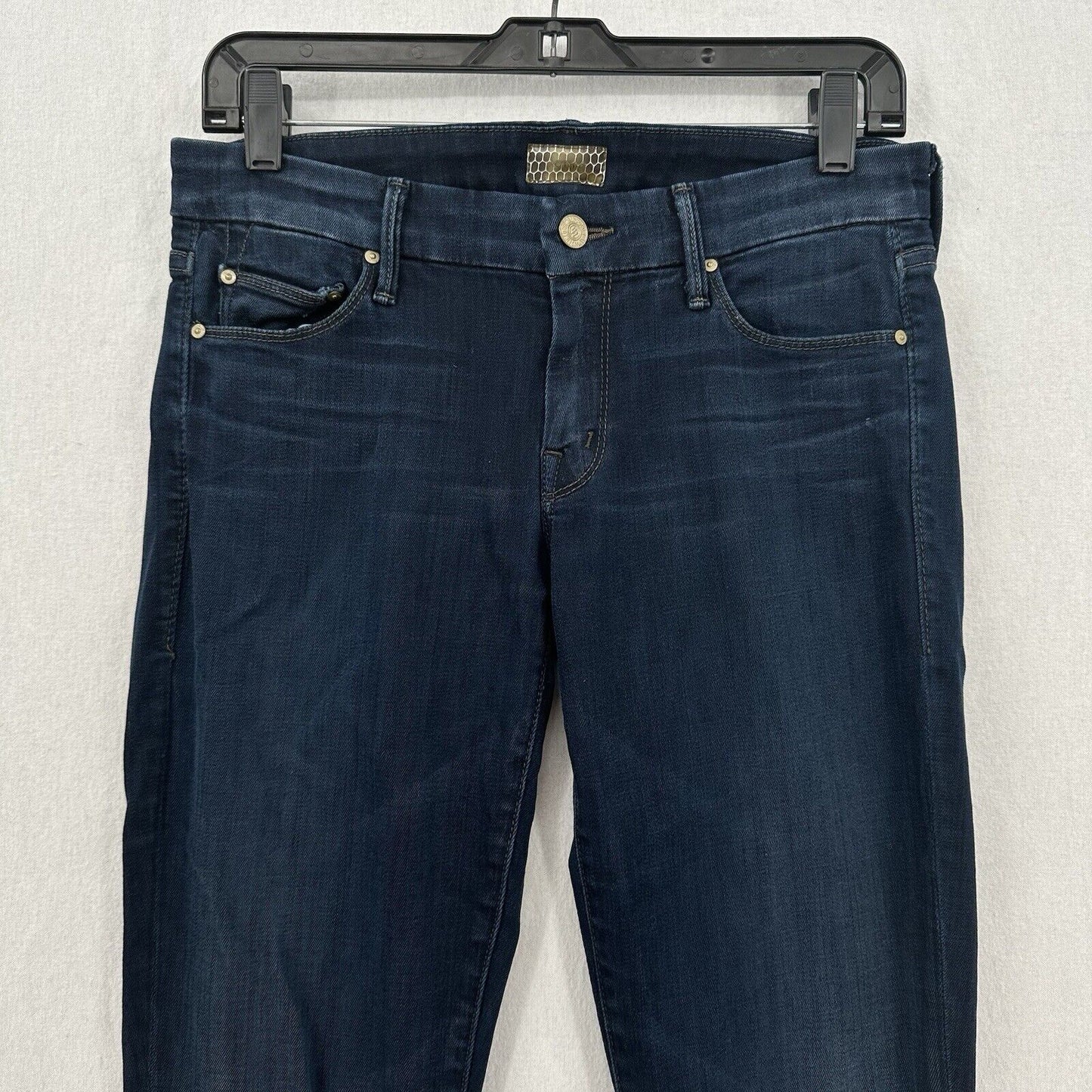 Mother Jeans Womens 29 The Looker Blue Skinny Denim Missing Hour *No Size Tag