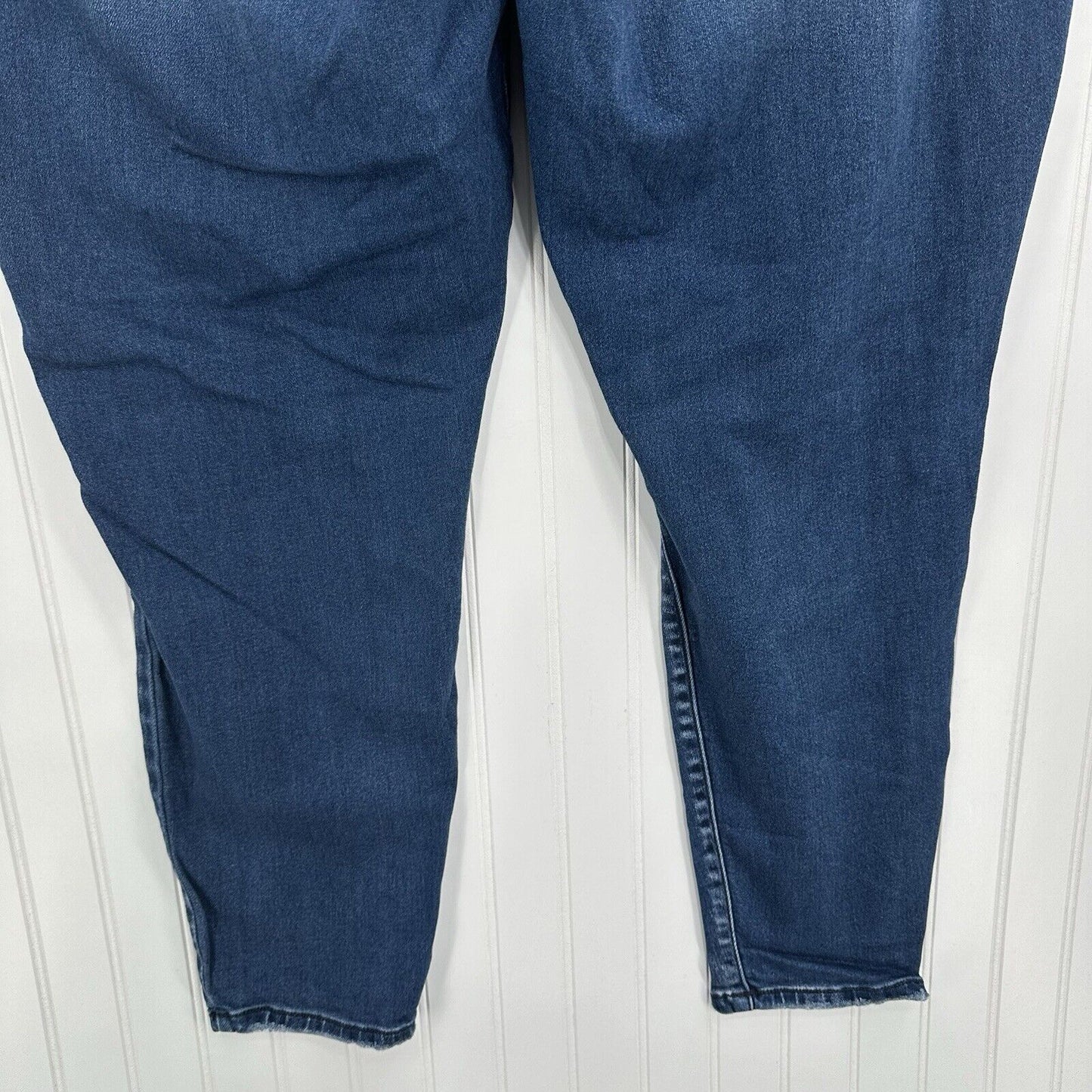 Kancan Jeans Womens 22 Skinny Blue Stretch Denim Distressed Grunge