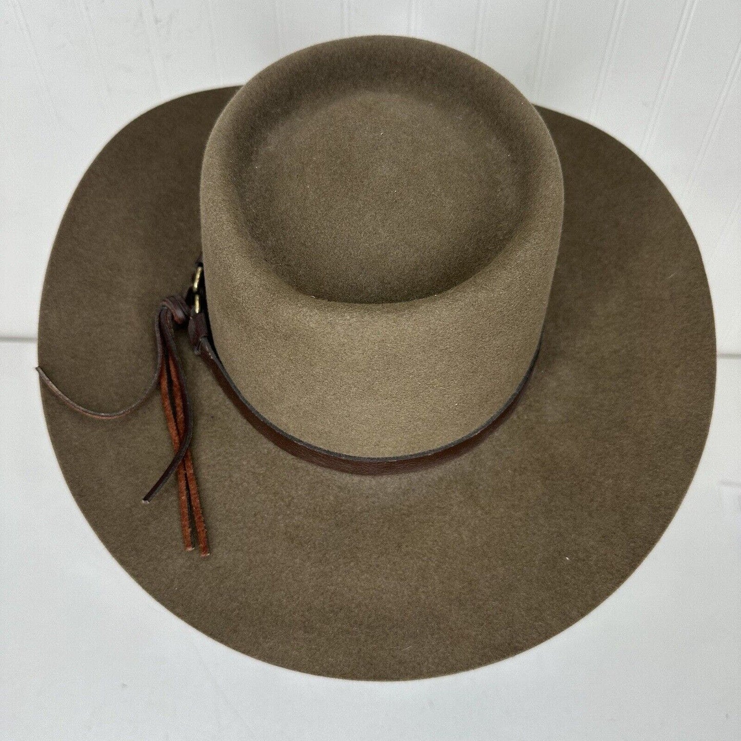 The Austalian Outback Collection “JACKEROO” Hat Brown Size: 6⅞ (55 Metric)