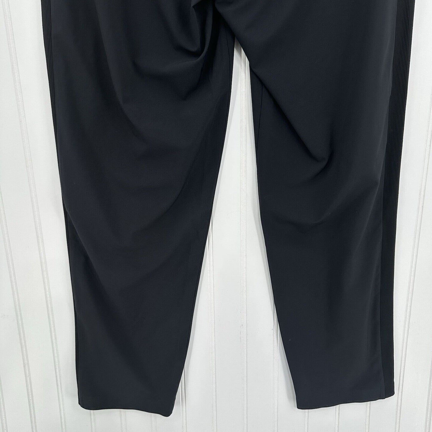 Athleta Pants Womens 10 Brooklyn Ankle Black Lightweight Travel Minimalist EUC