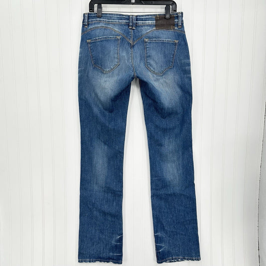 Dont Cry Milan Jeans Womens 12* Long Slim Bootcut Denim Western Cowboy *Flaws