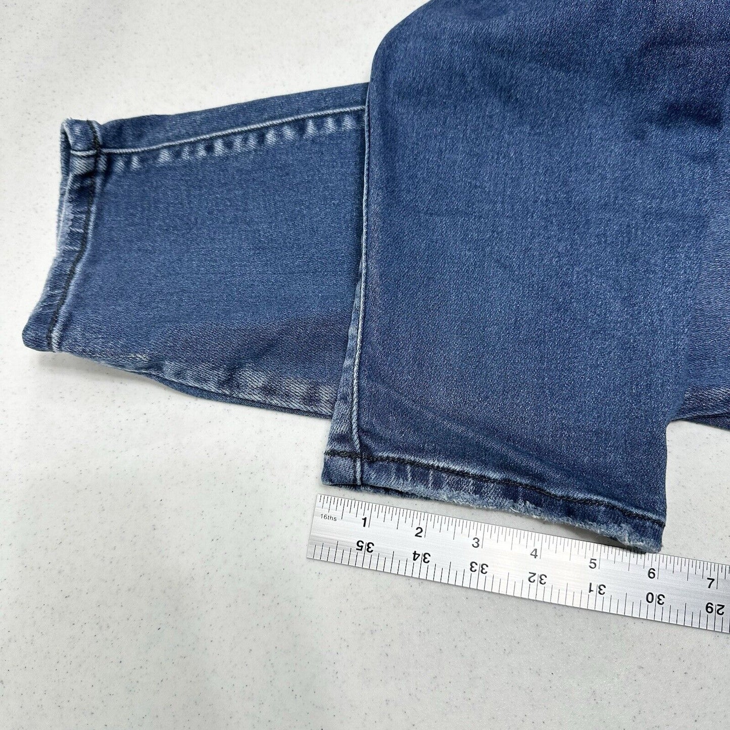 Kancan Jeans Womens 22 Skinny Blue Stretch Denim Distressed Grunge