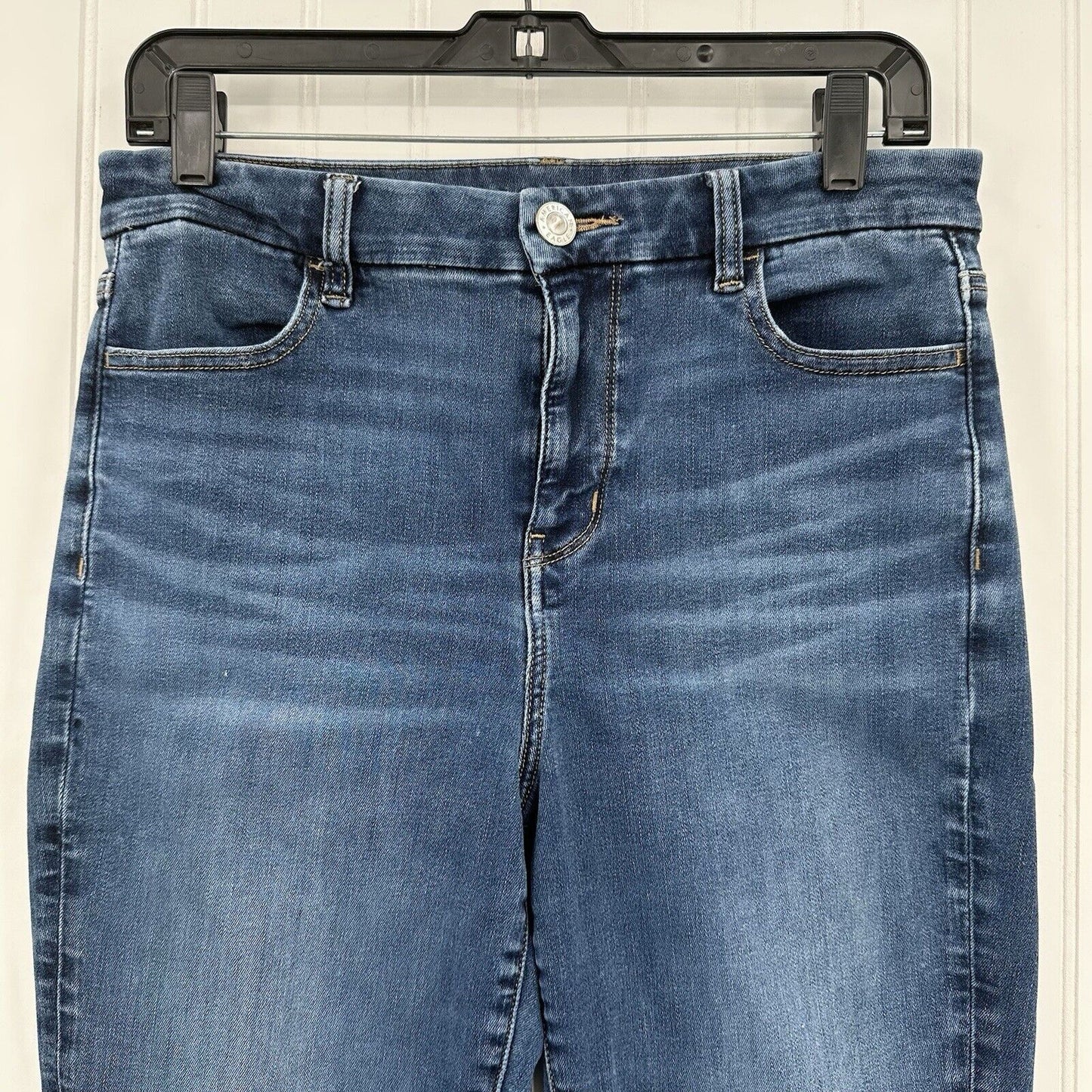 American Eagle Jeans Womens 10 Curvy Hi Rise Jegging Next Level Stretch Blue