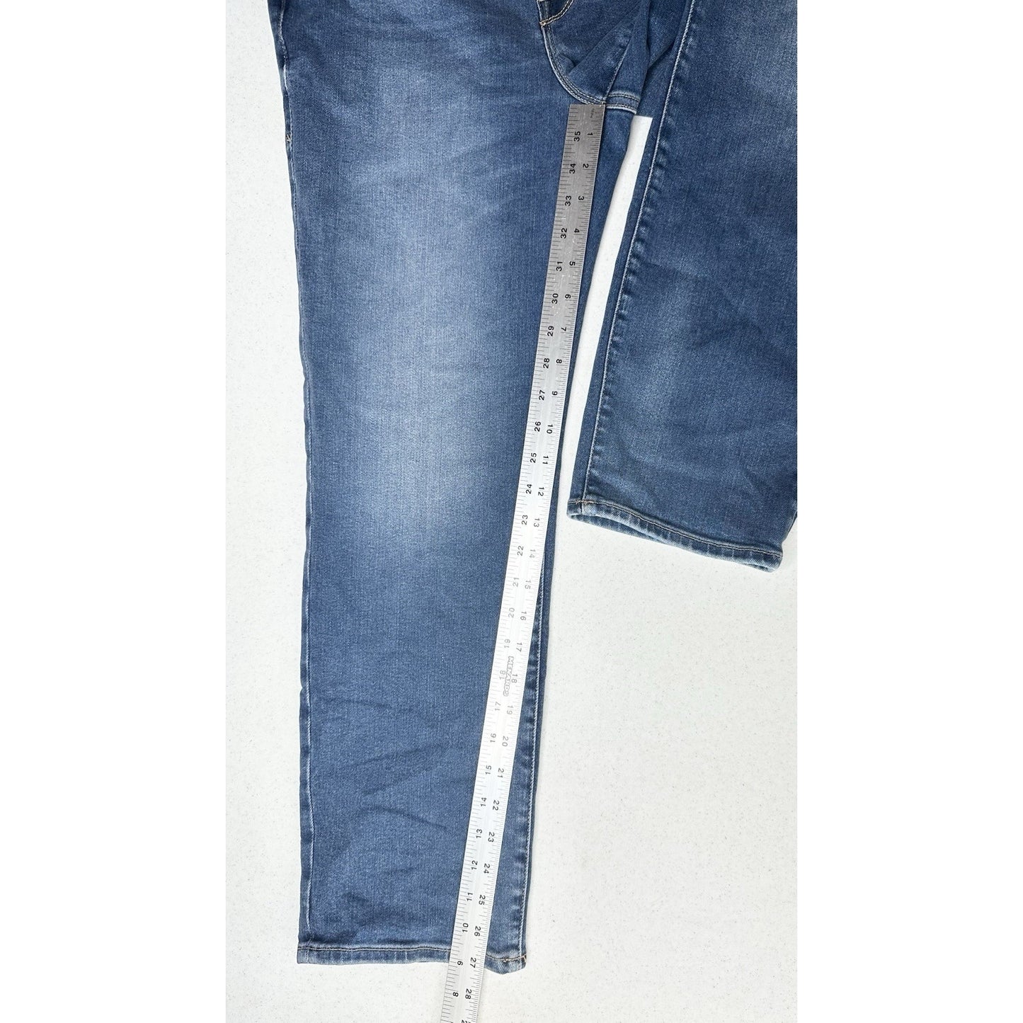 Good American Jeans Womens 12 31 Good Legs Straight Indigo 271 Blue Denim NWOT