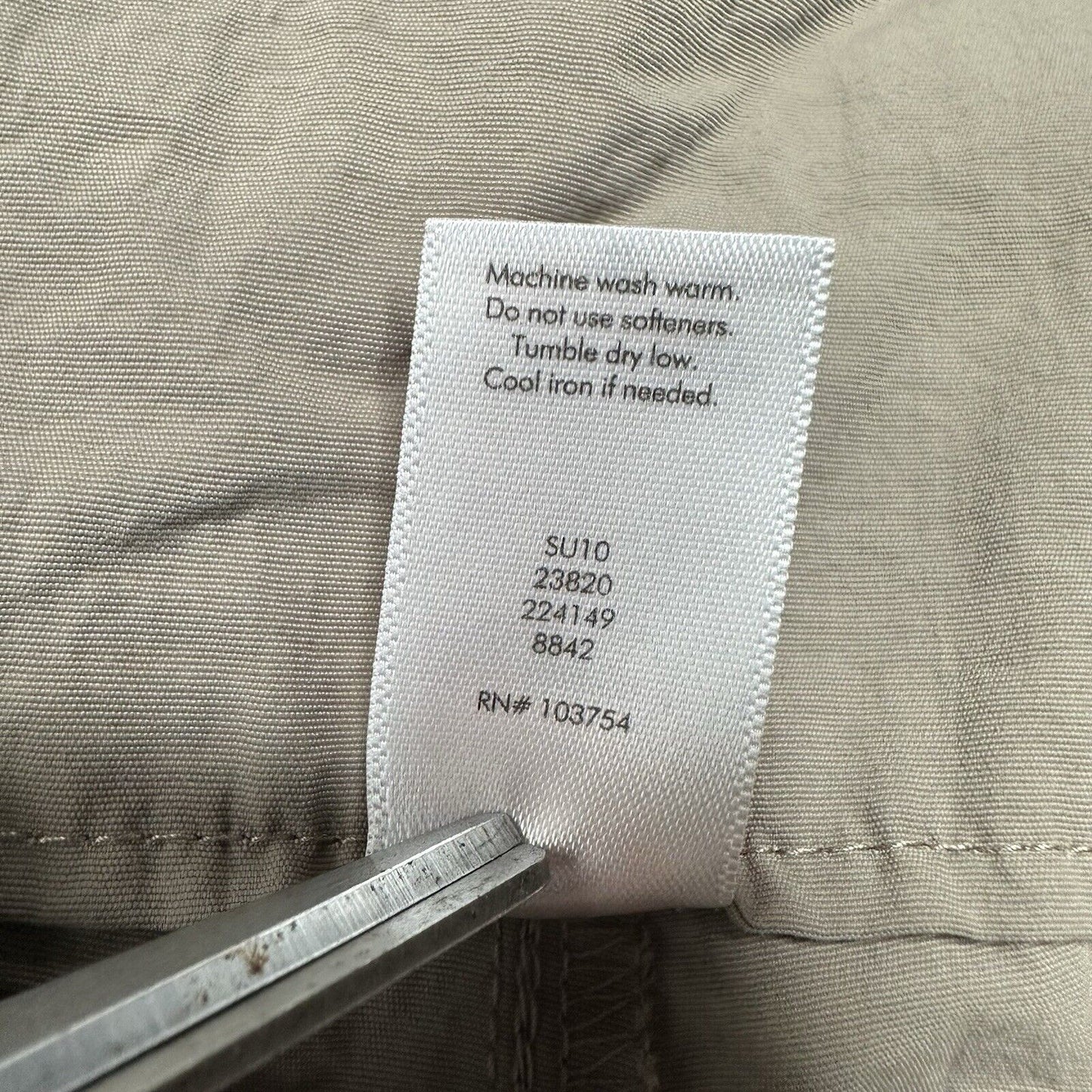 Lucy Activewear Pants Womens 6 Cargo Crop Brown Hiking Gorpcore Trail Cinch Hems