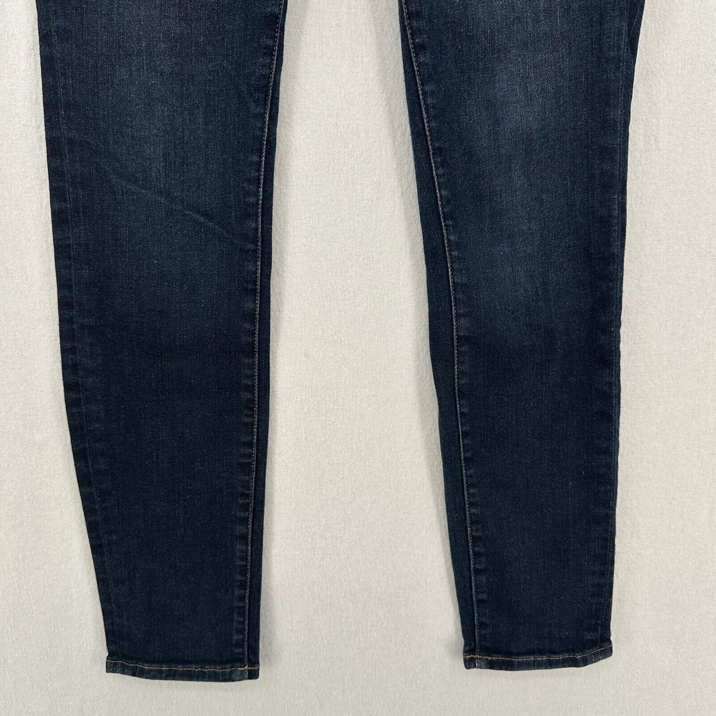 Frame Jeans Womens 28 Le Skinny De Jeanne Blue Stretch Denim Dark Wash