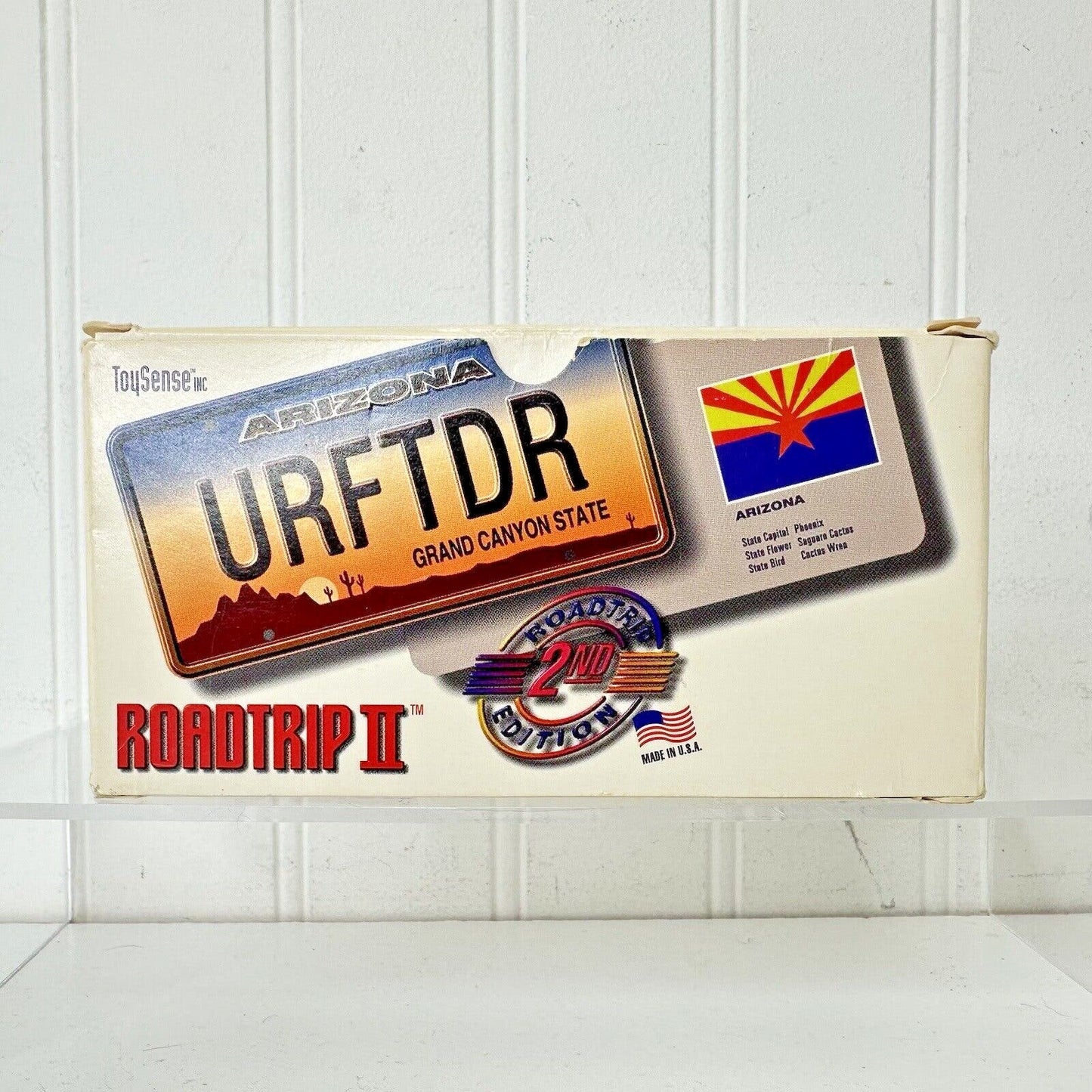 Roadtrip II Vanity License Plate Number Guessing Game Complete ToySense 1996