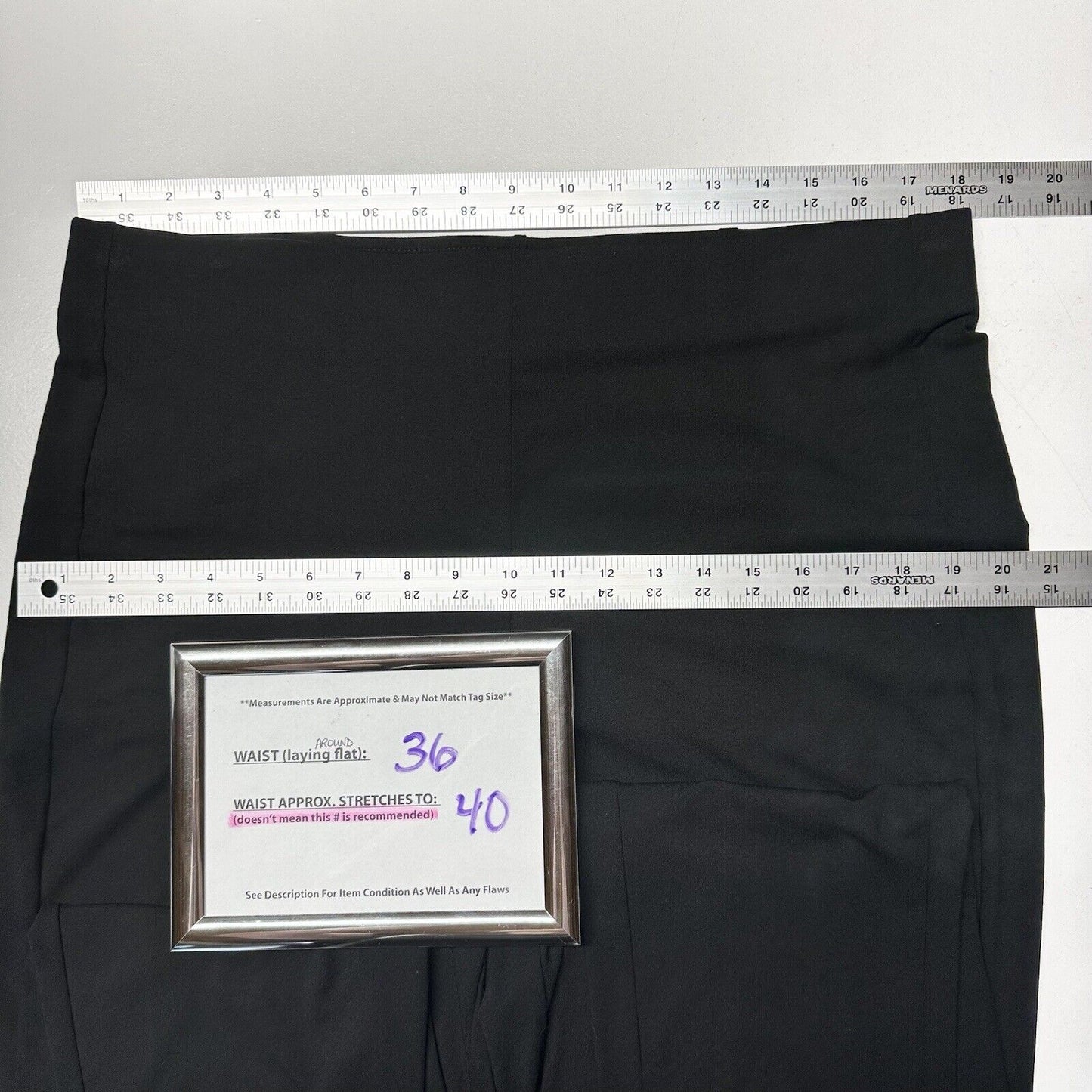 J Jill Pants Womens Large 16 Wearever Slim Ankle Black Forward Seam Stretch NEW