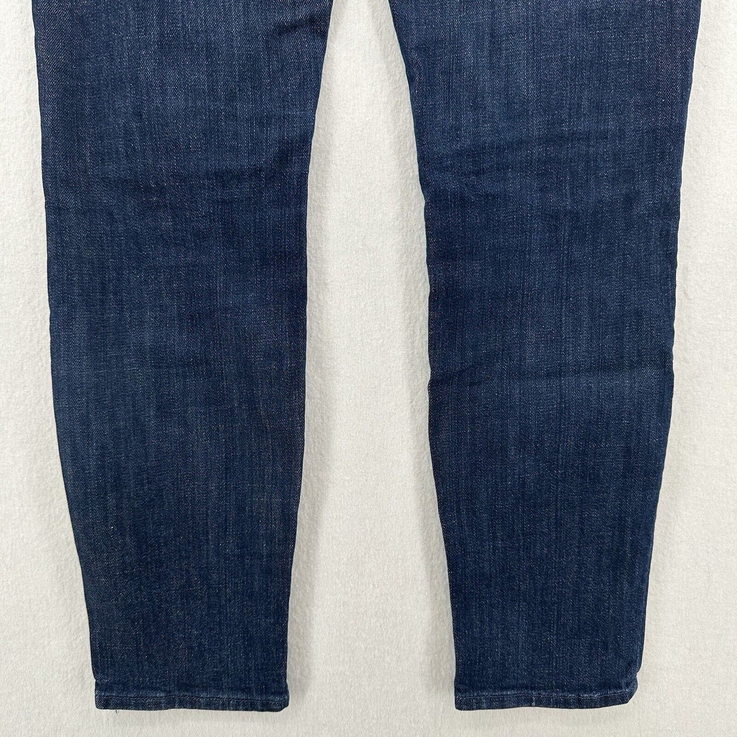 Mother Jeans Womens 29 High Waisted Ankle Fray Blue Denim Clean Sweep Dark Wash