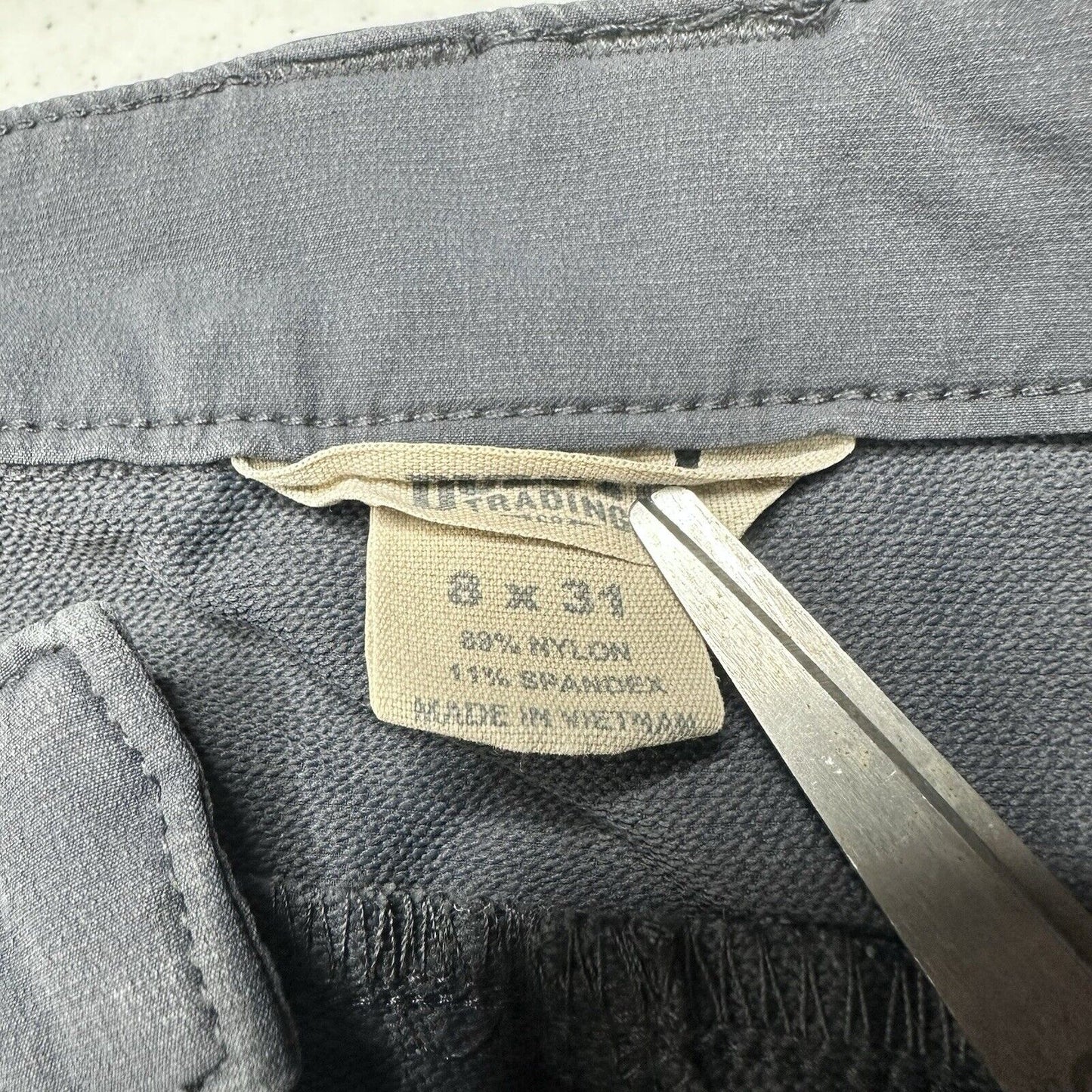 Duluth Trading Pants Womens 8 Flexpedition Bootcut Gray Hiking Gorpcore *Flaws