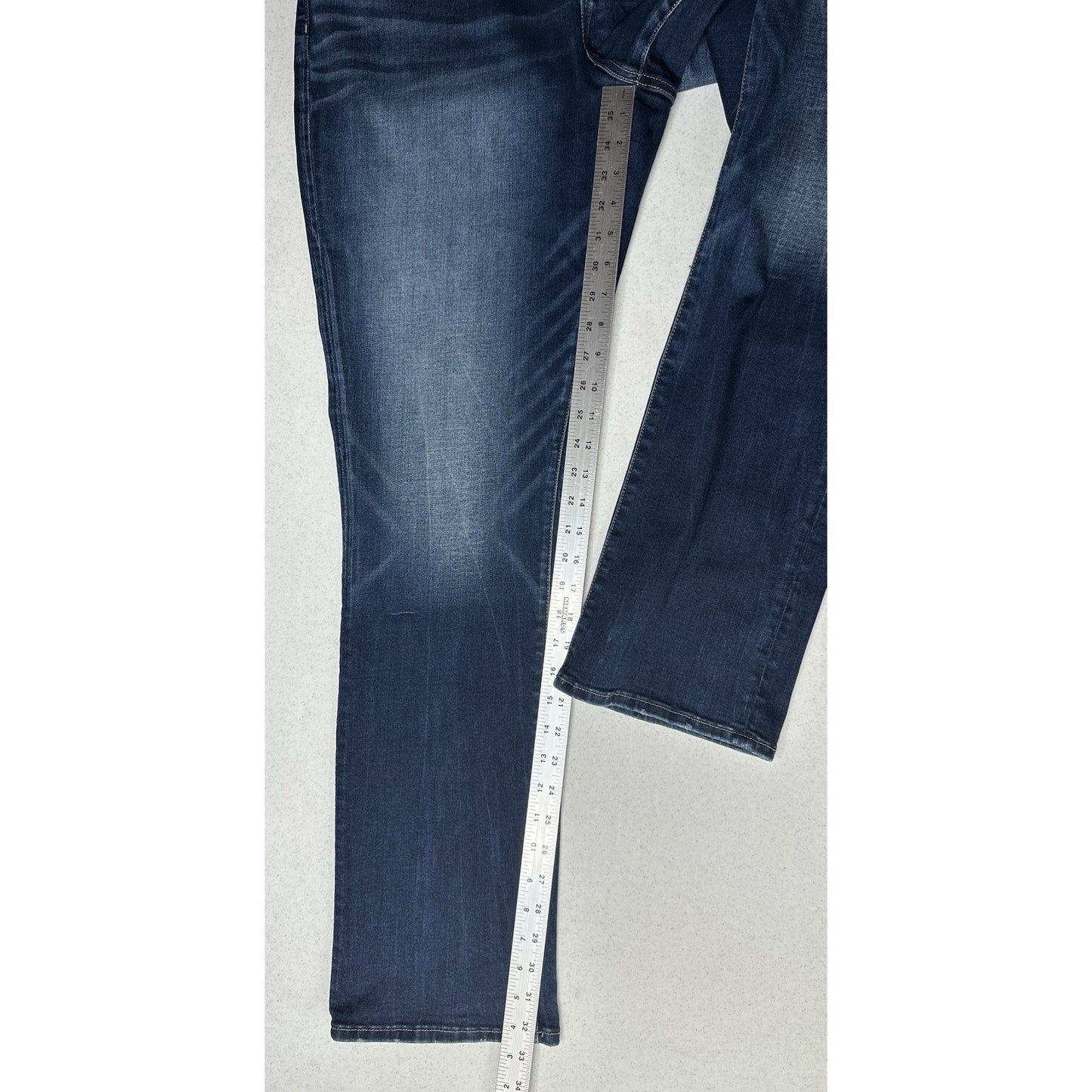 Buckle Black Jeans Womens 36x32 Fit 93 Straight Blue Denim Dark Wash Western