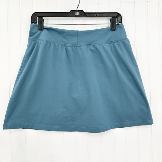 Title Nine Skort Womens Medium Original Dream Buttah Teal Blue Skirt/Shorts EUC