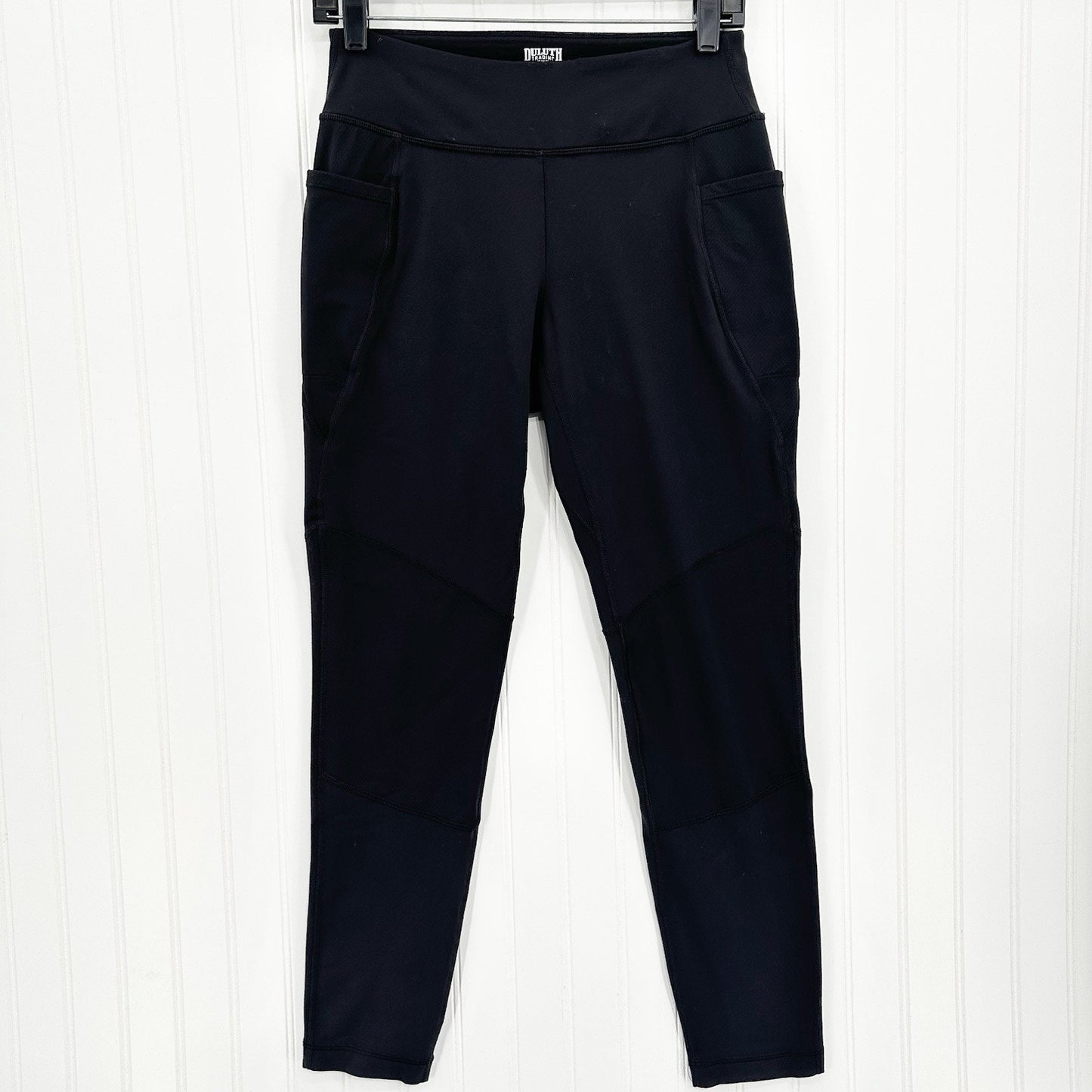 Duluth Trading Pants Womens Small Noga Reinforced Legging Black Athleisure Work