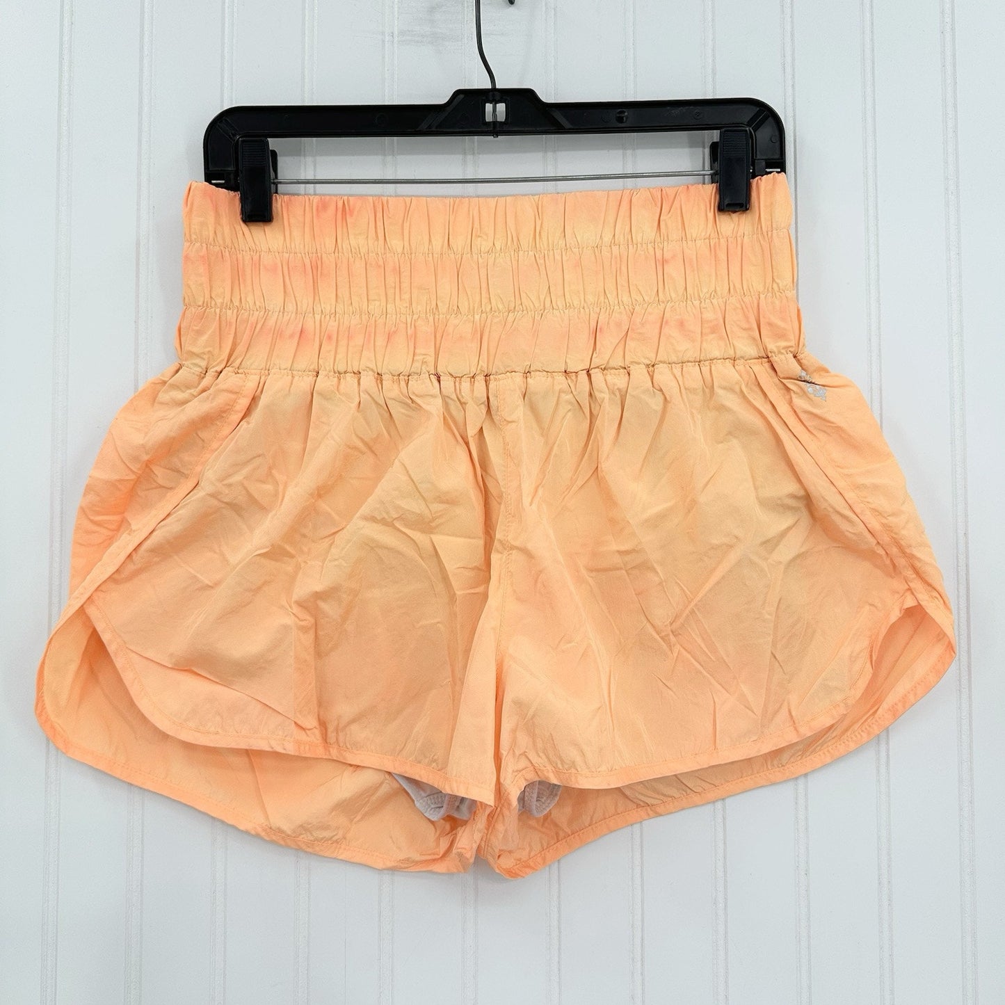 Free People Movement Shorts Womens Large The Way Home Short Orange Lined Running