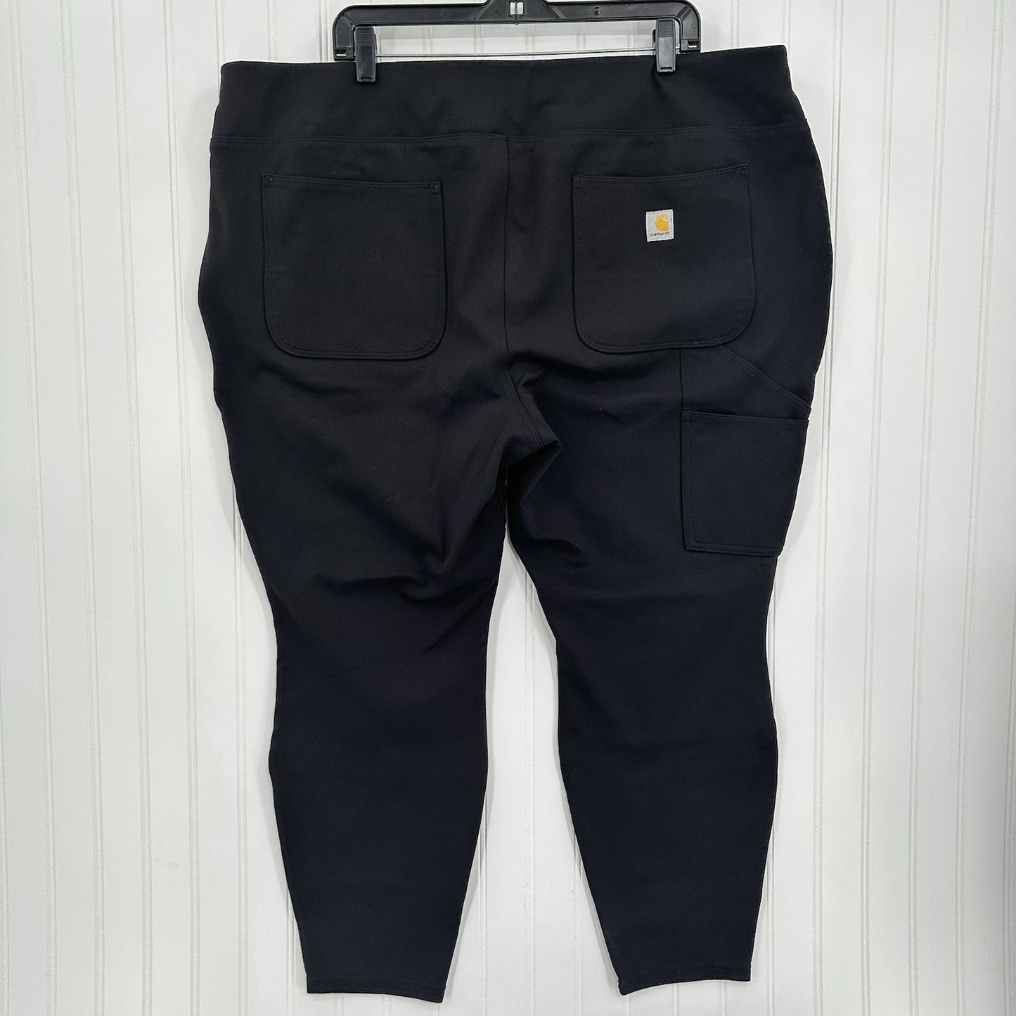 Carhartt Legging Womens 2X Force Fitted Midweight Utility Black Work Wicking EUC