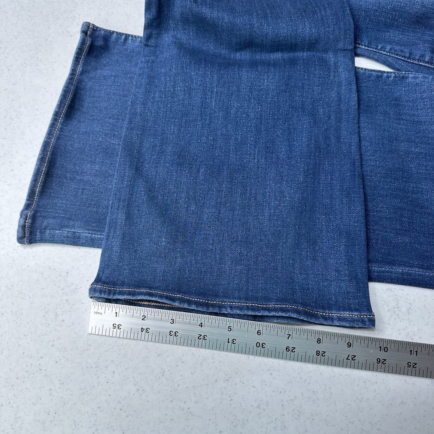 American Eagle Jeans 14 Long Curvy Lowrise Kick Bootcut NextLevel Blue Denim NEW