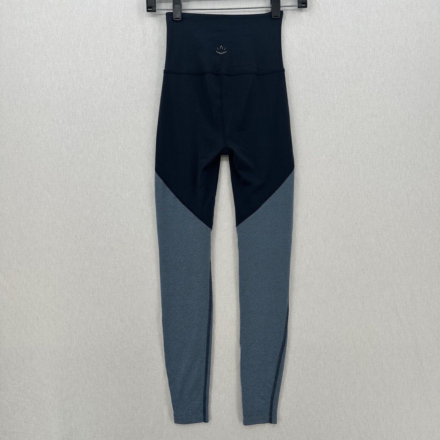 Beyond Yoga Legging Womens Small Blue High Waist Colorblock Training Workout
