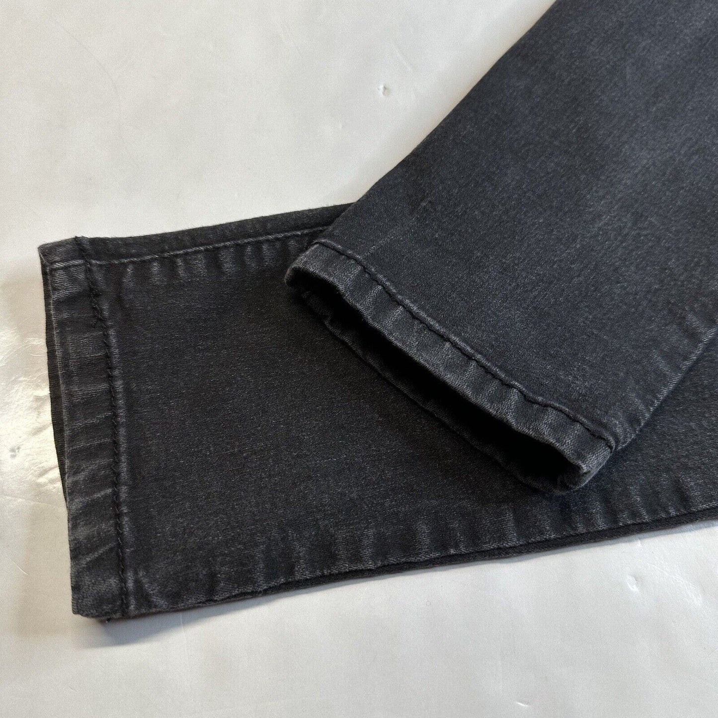 Democracy Jeans Womens 14 Skinny Ab Technology Black Stretch Denim Slimming