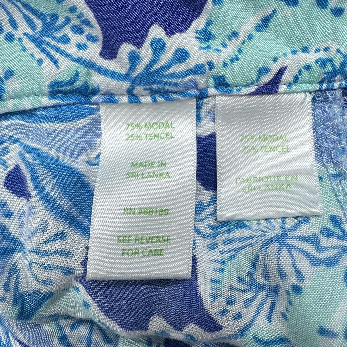Lilly Pulitzer Shorts Womens M Dahlia Koala Scallop Hem Blue Coastal Barbie