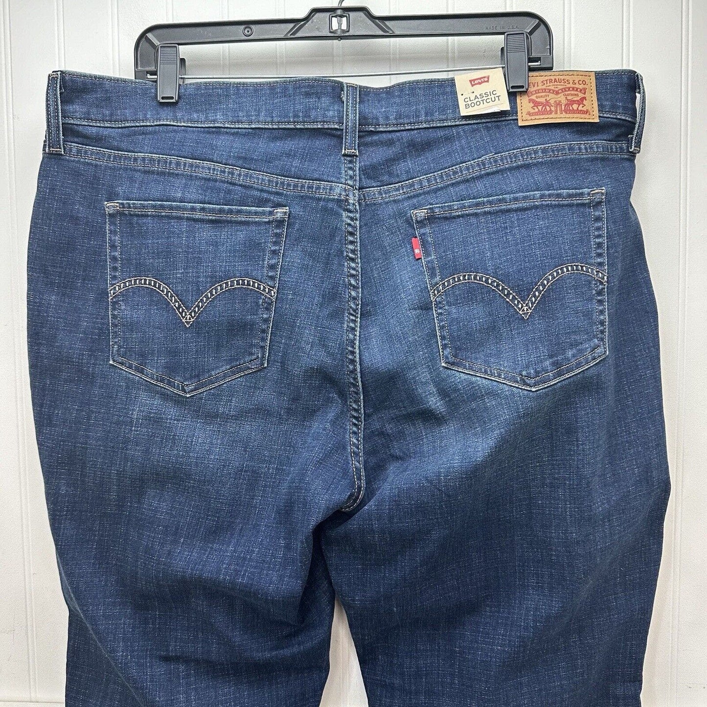 Levis 415 Jeans Womens 20W Classic Bootcut Blue Stretch Denim Western Cowboy NEW