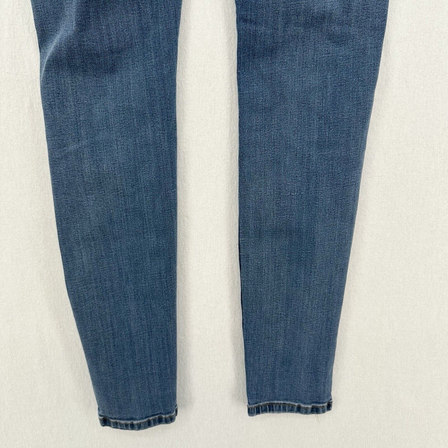 Judy Blue Jeans Womens 7 28 Skinny Blue Stretch Denim Crochet Distressed Grunge