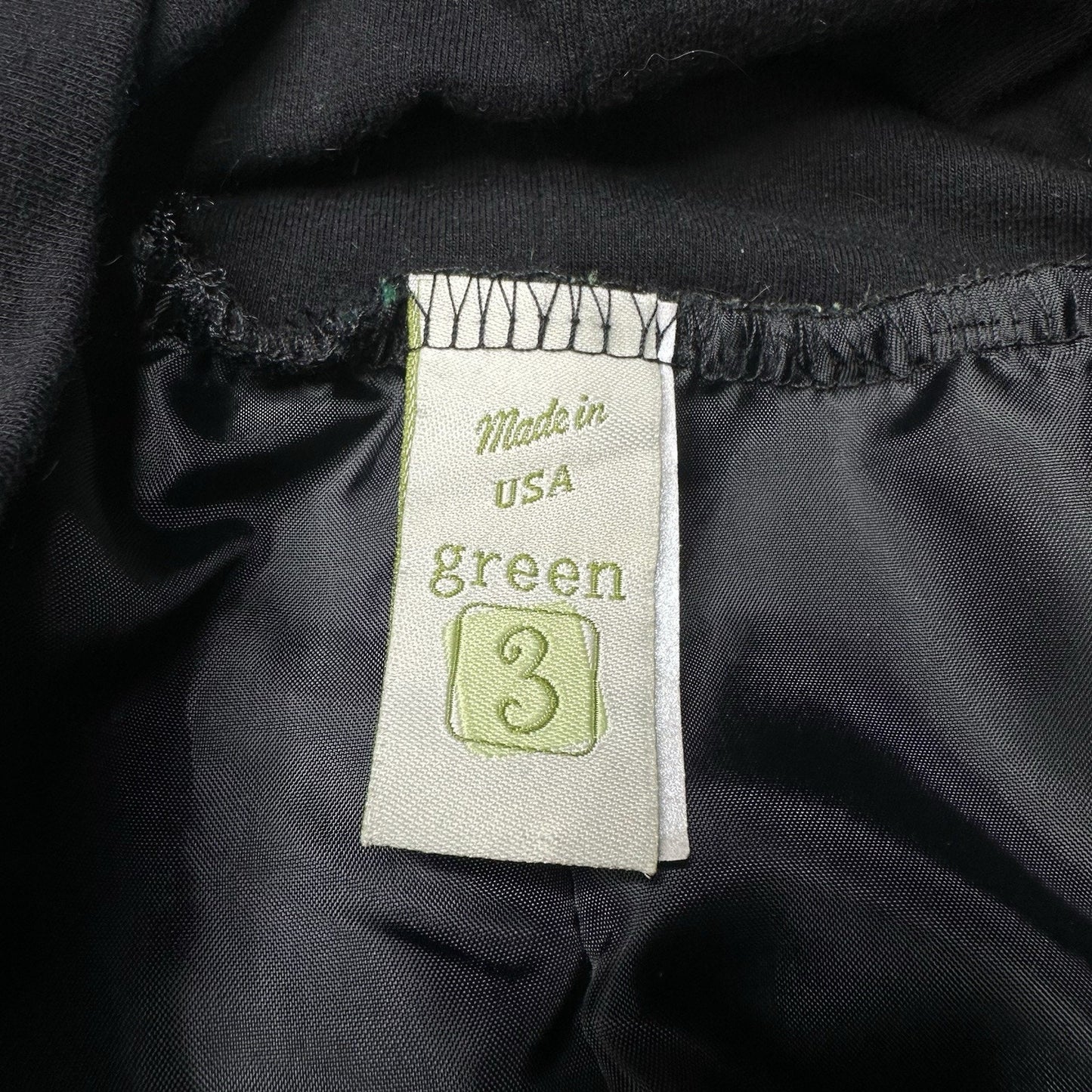 Green 3 Skirt Women Medium Upcycled Vintage Fabric Patchwork Academia Preppy USA