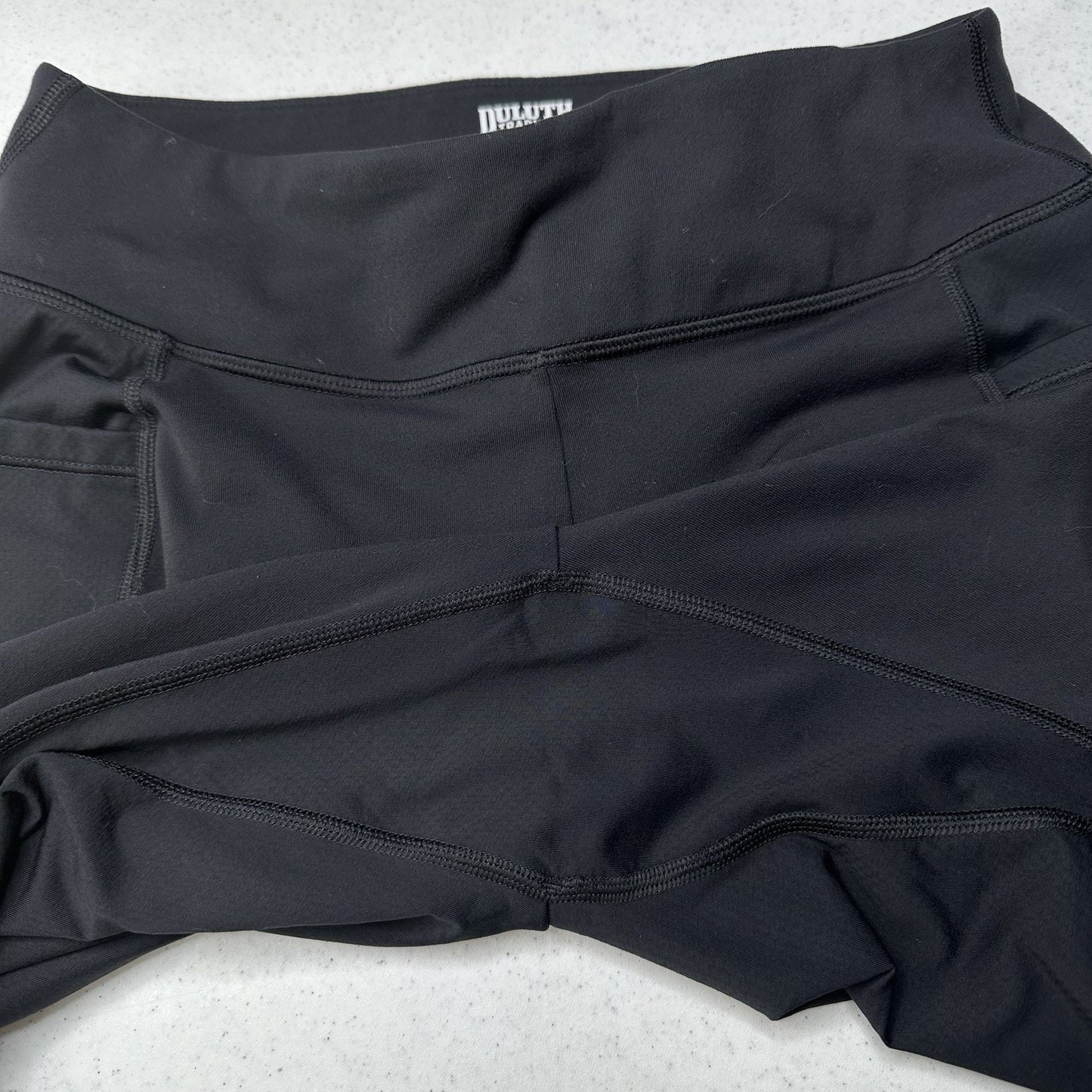 Duluth Trading Pants Womens Small Noga Reinforced Legging Black Athleisure Work