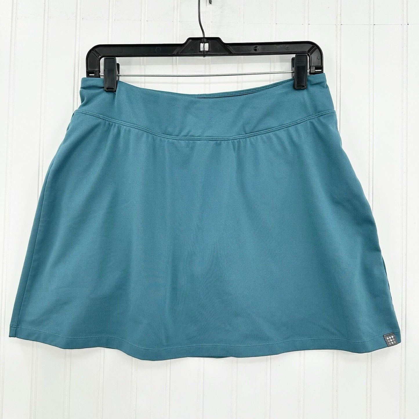 Title Nine Skort Womens Medium Original Dream Buttah Teal Blue Skirt/Shorts EUC