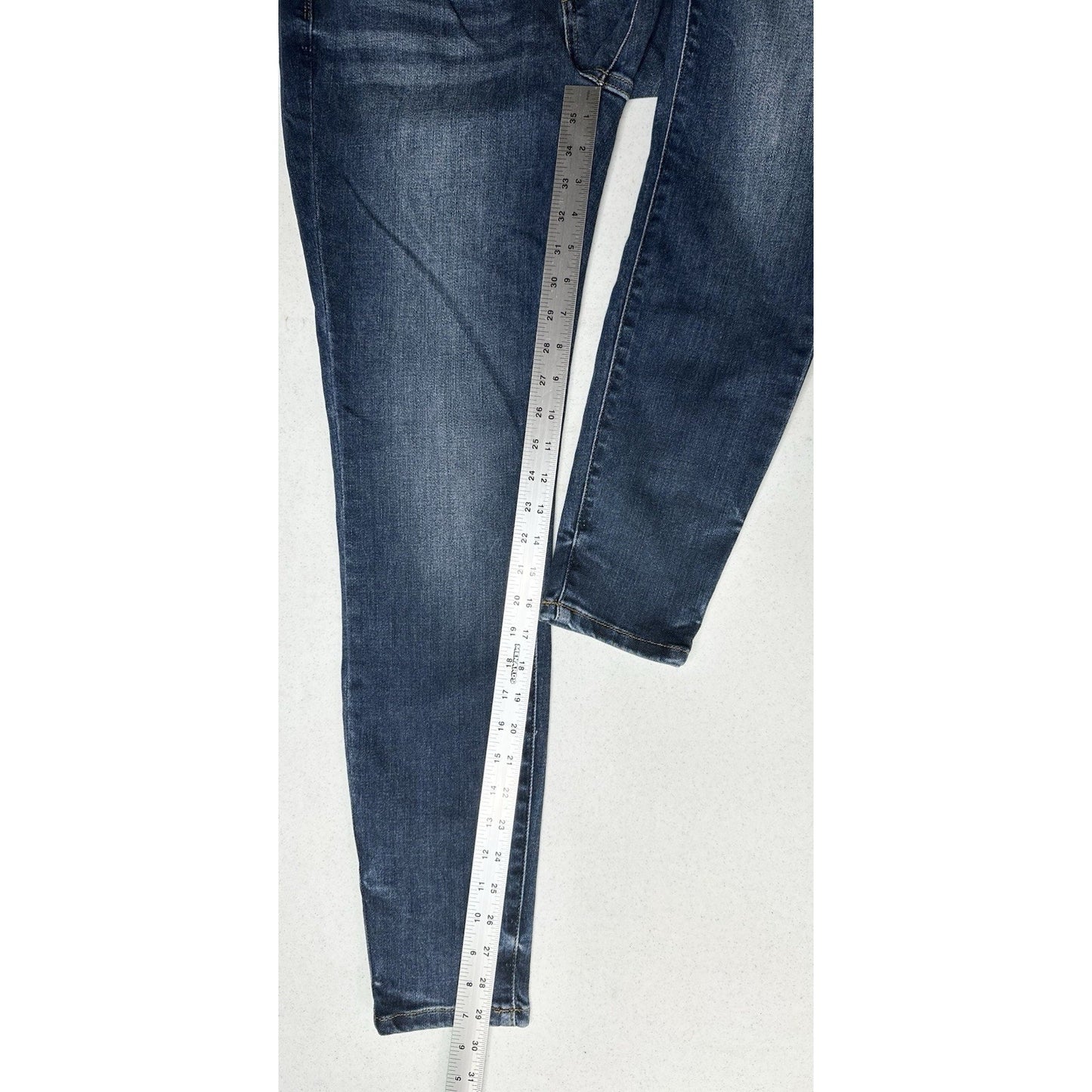 Judy Blue Jeans Womens 13 31 Skinny Blue Stretch Denim Comfort Casual EUC