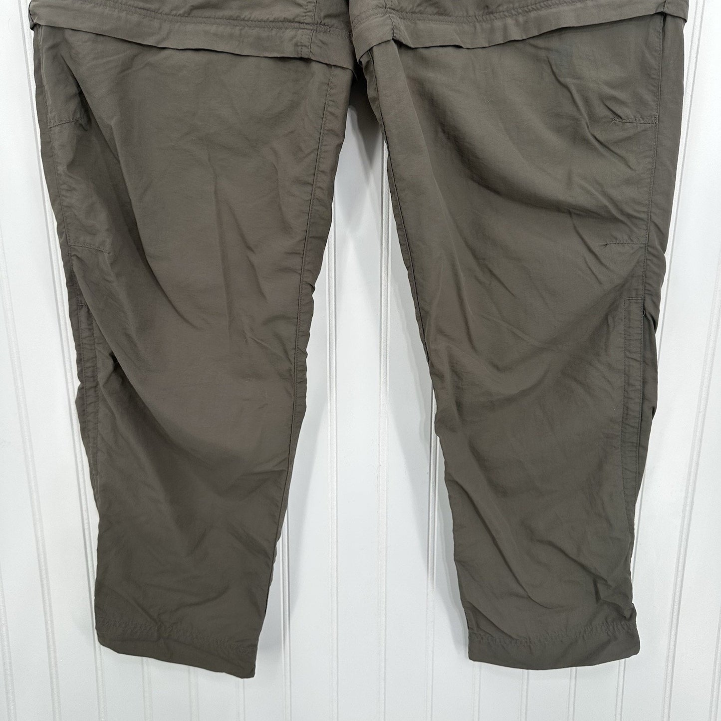 REI Pants Womens 8 Convertible Cargo Hiking Zip Off Shorts Nylon UPF Quick Dry
