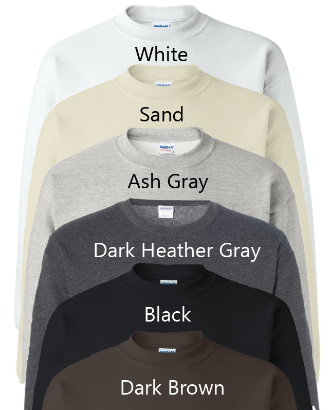 Bluey Embroidered Adult Unisex Crewneck Sweatshirt