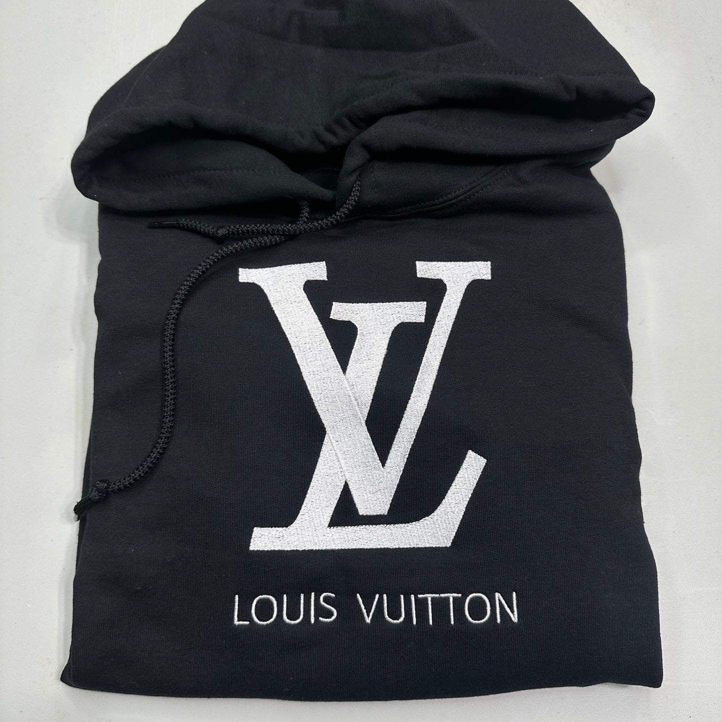 Louis Vuitton Logo Embroidered ADULT Hoodie / Crewneck Sweatshirt Unisex