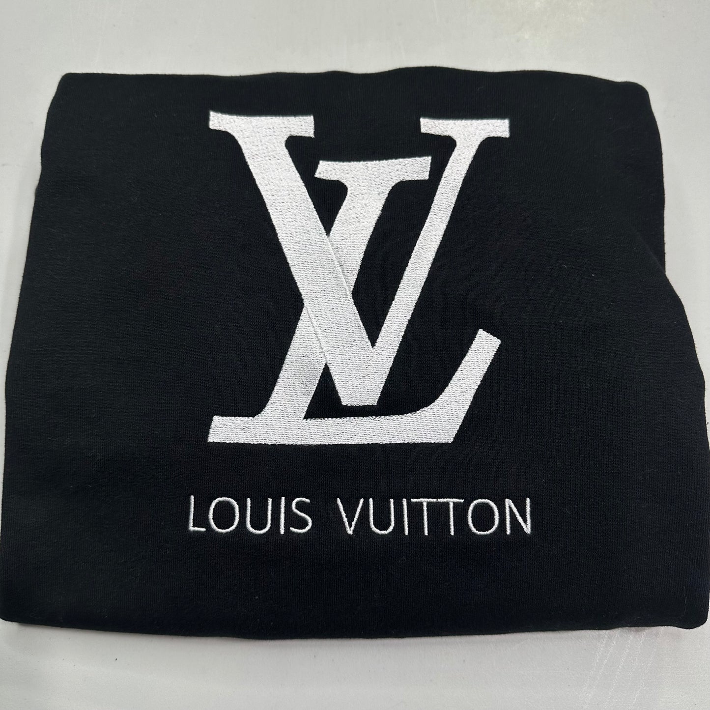 Louis Vuitton Logo Embroidered ADULT Hoodie / Crewneck Sweatshirt Unisex