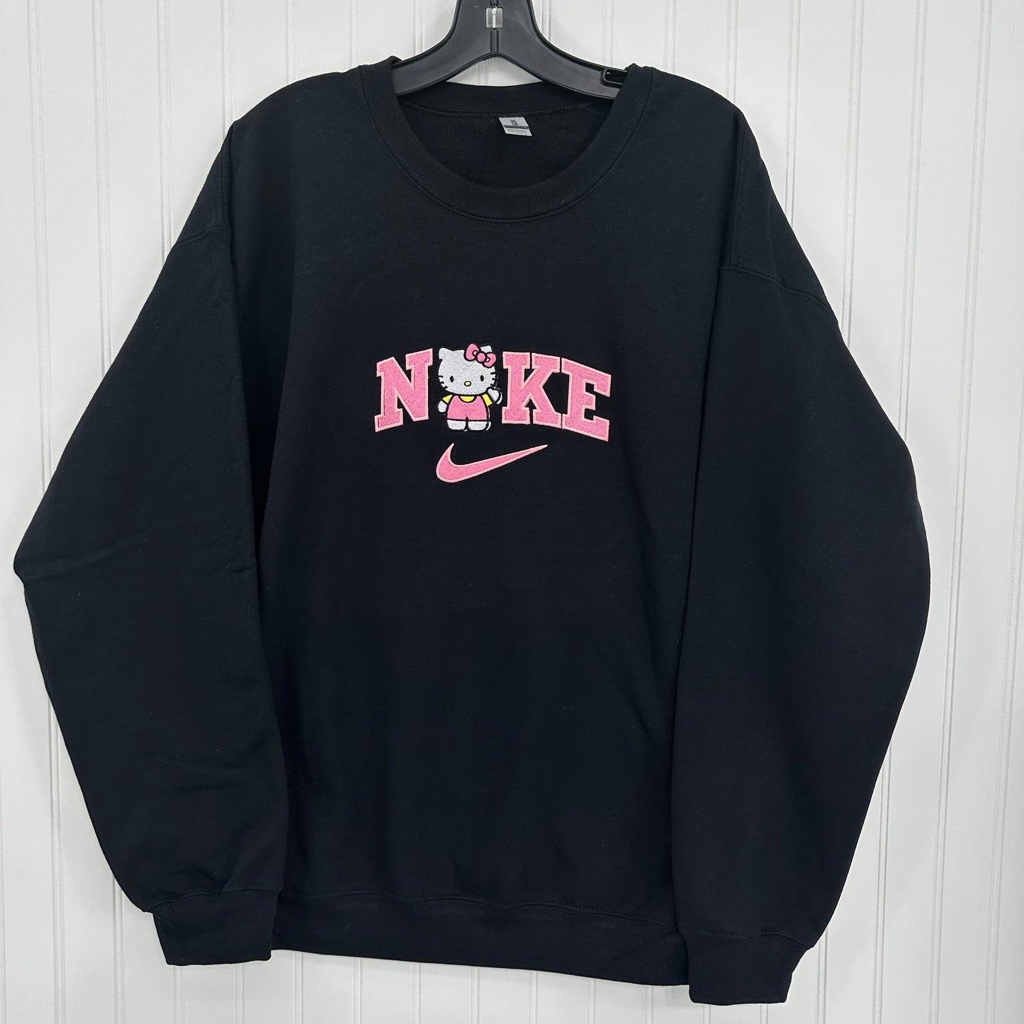 Nike Hello Kitty Embroidered Adult Unisex Crewneck Sweatshirt
