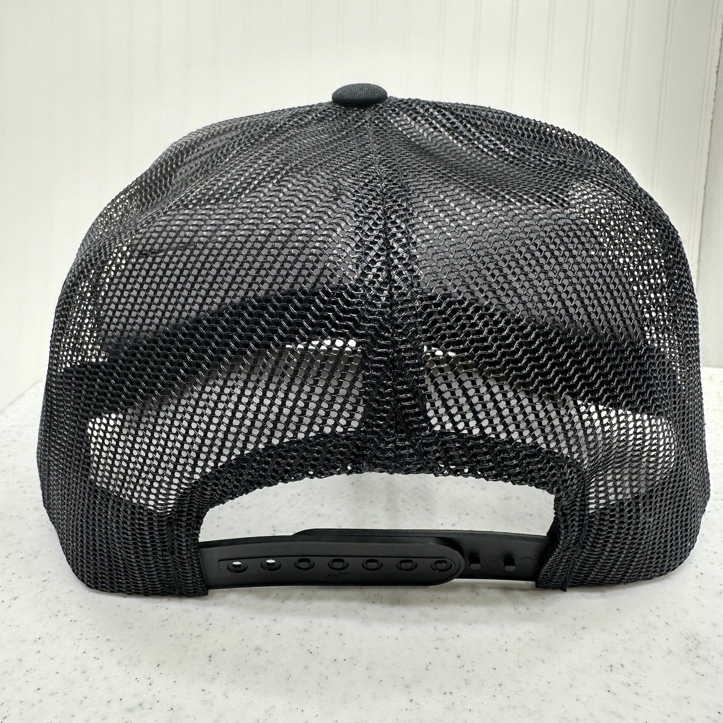 YP Classics GUCCI Style Embroidered Black Trucker Hat Unisex