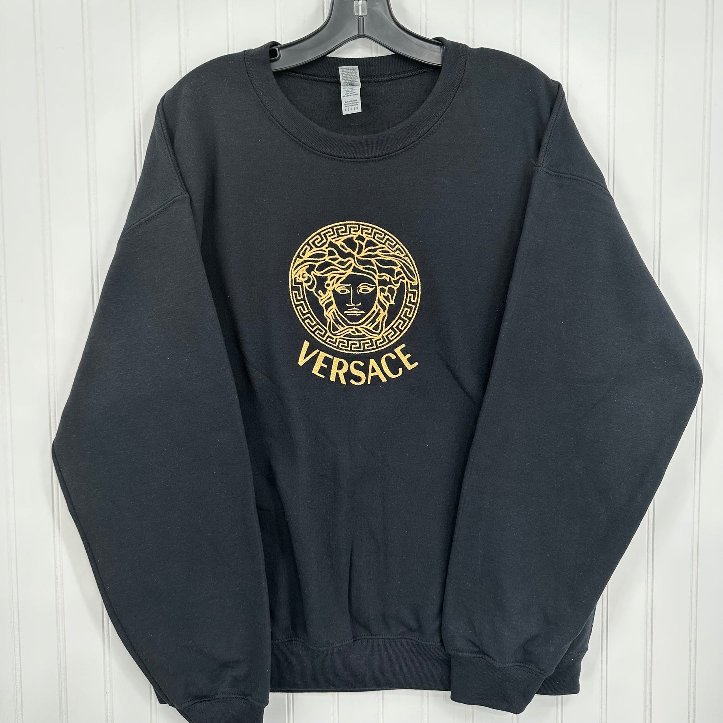 Versace Logo Embroidered ADULT Unisex Crewneck Sweatshirt