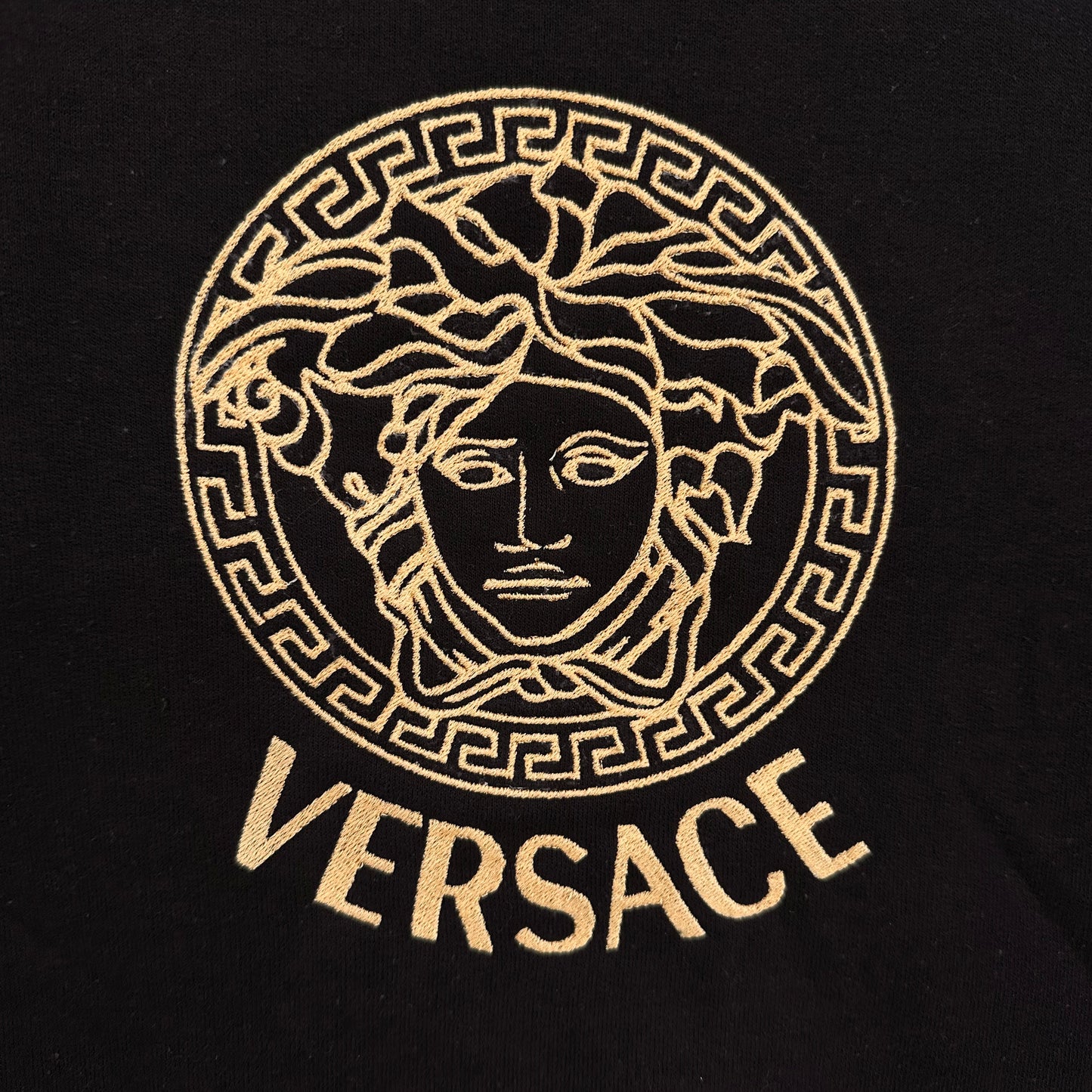 Versace Logo Embroidered ADULT Unisex Crewneck Sweatshirt