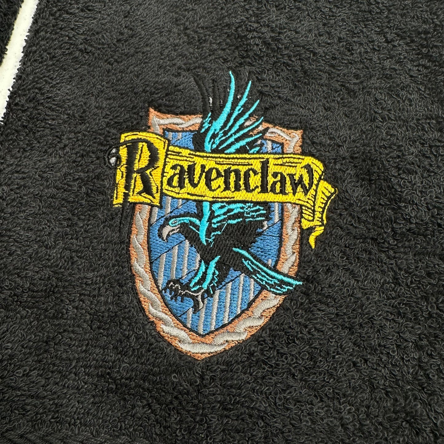 Harry Potter Hand Towel Set Embroidered Gryffindor Hufflepuff Ravenclaw Slytherin Hogwarts Wizard Witch Decor