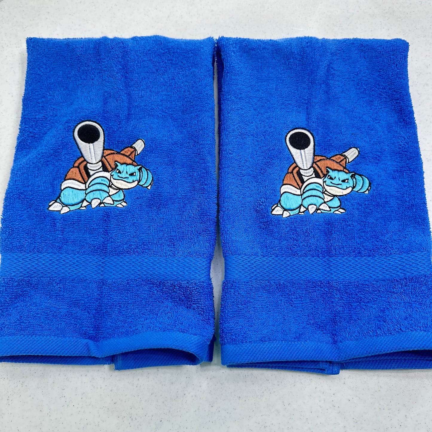 Pokemon Towels Embroidered Hand Towel Set Bathroom Decor