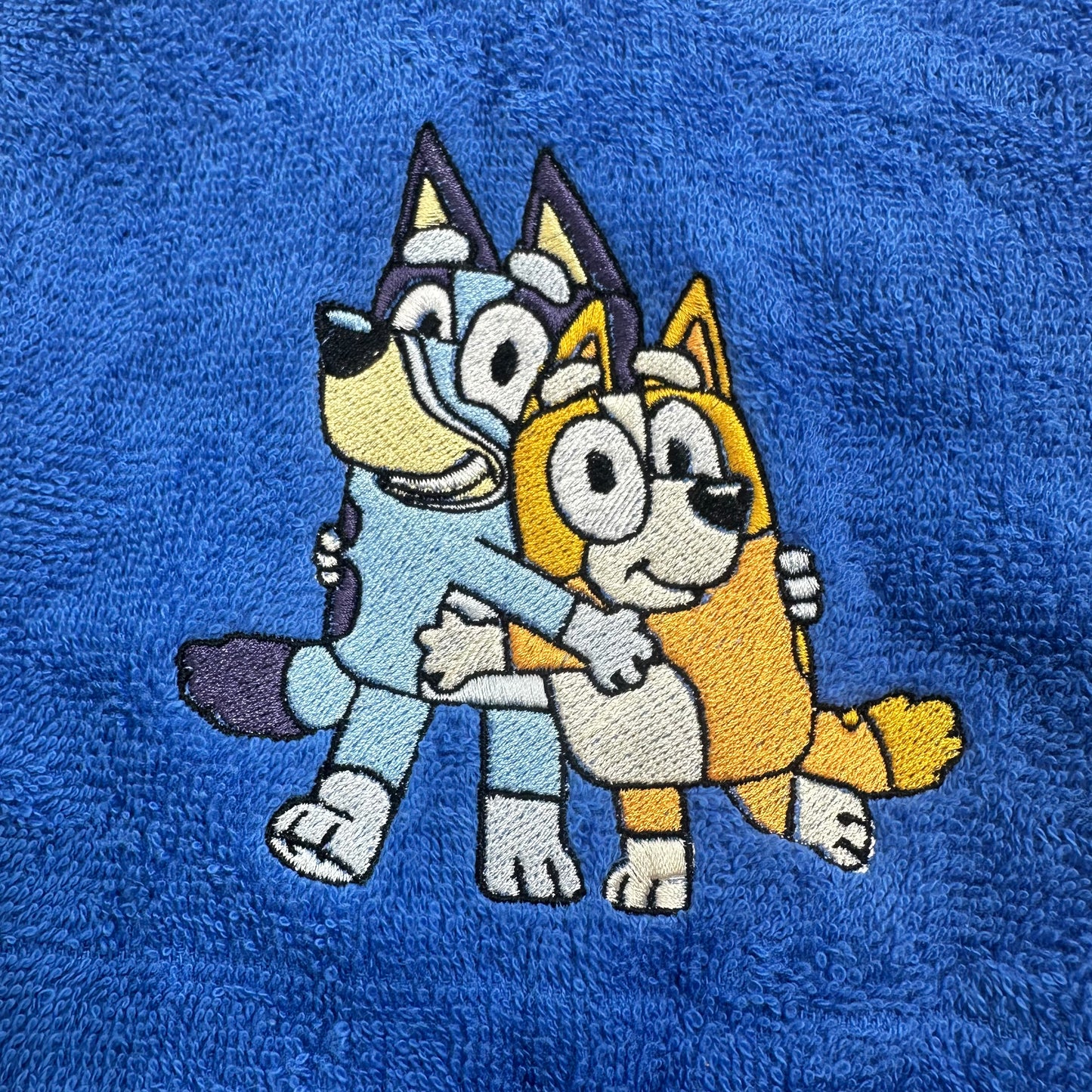 Bluey Towels Embroidered Hand Towel Set Cute Bingo Dog Bathroom Decor