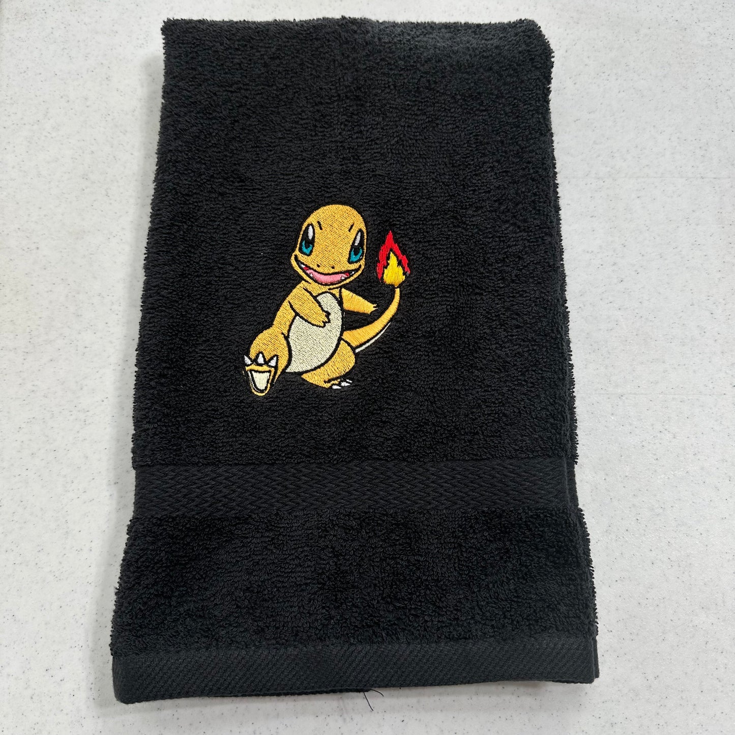 Pokemon Towels Embroidered Hand Towel Set Bathroom Decor