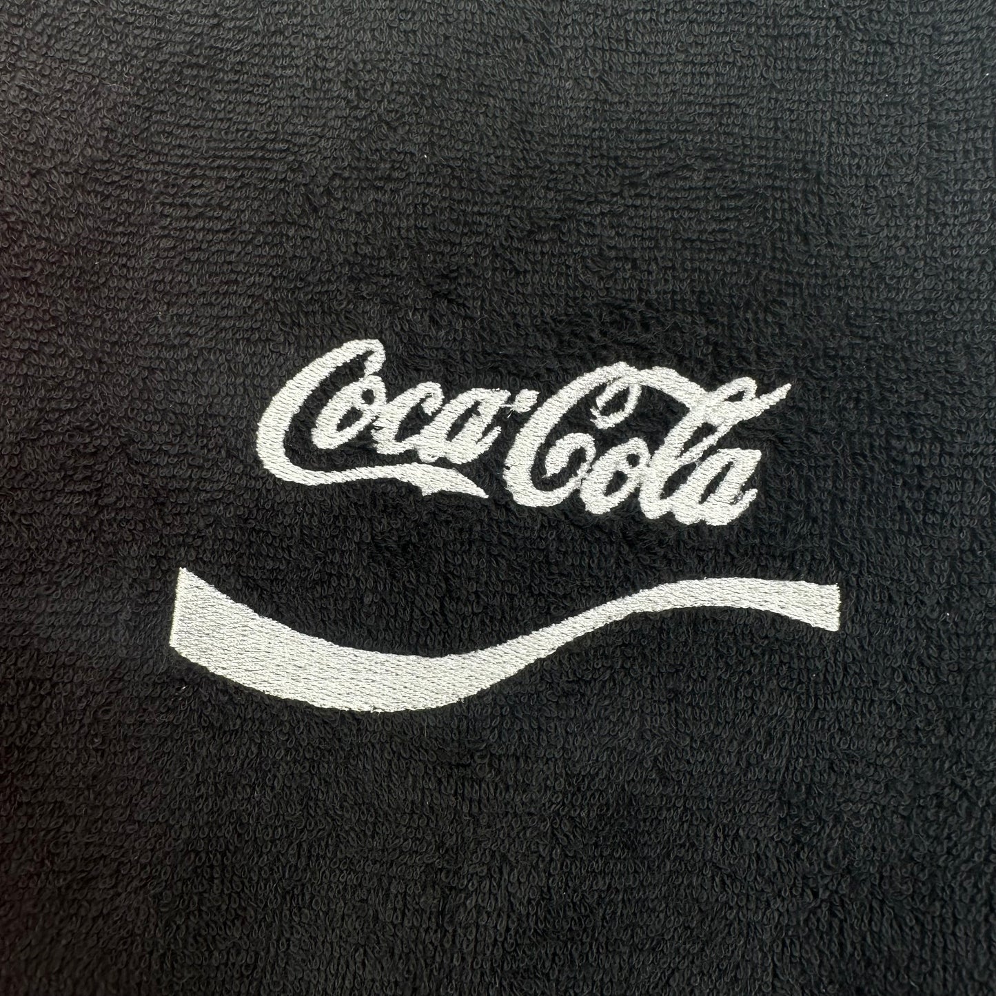 Coca Cola Towels Embroidered Hand Towel Bathroom Home Decor Red Black