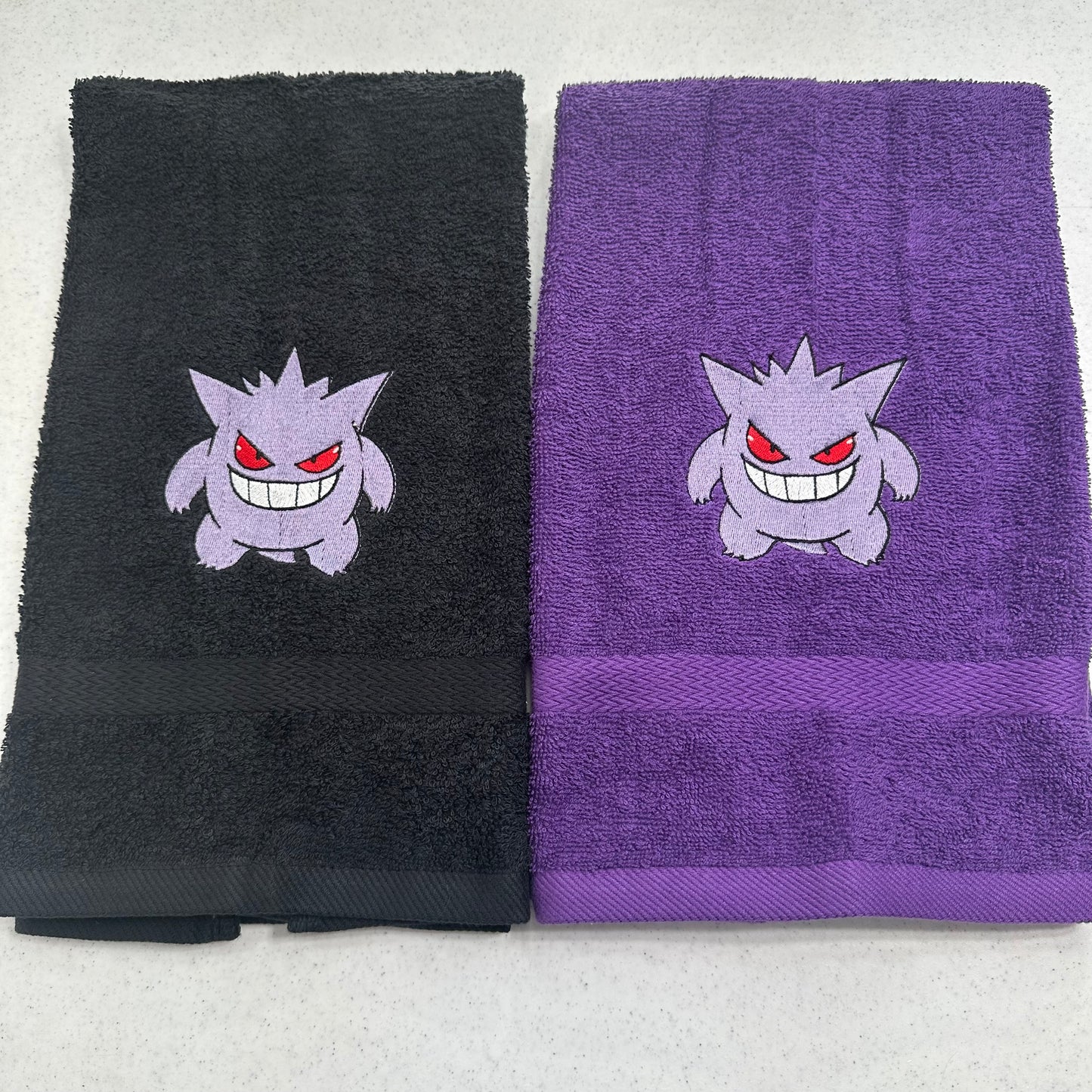 Pokemon Towels Embroidered Hand Towel Set Bathroom Decor