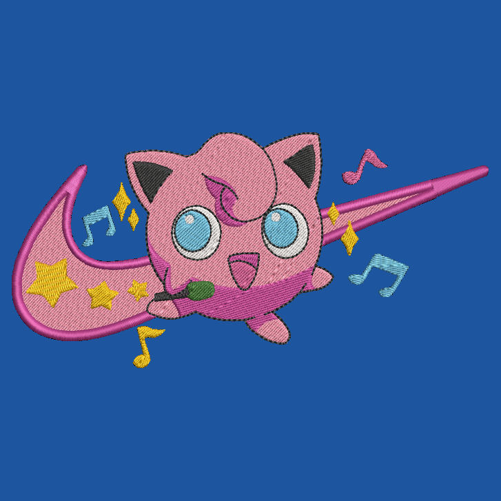 Nike Pokemon Jigglypuff Swoosh Embroidered TODDLER Crewneck Sweatshirt