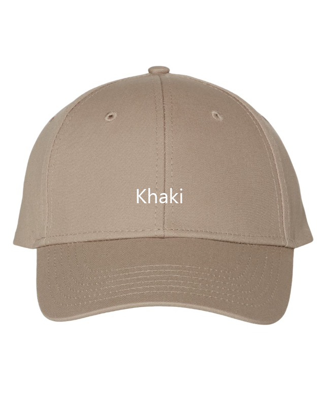 Highland Cow Hat Embroidered Off Center Structured Hat Chino Twill Farm