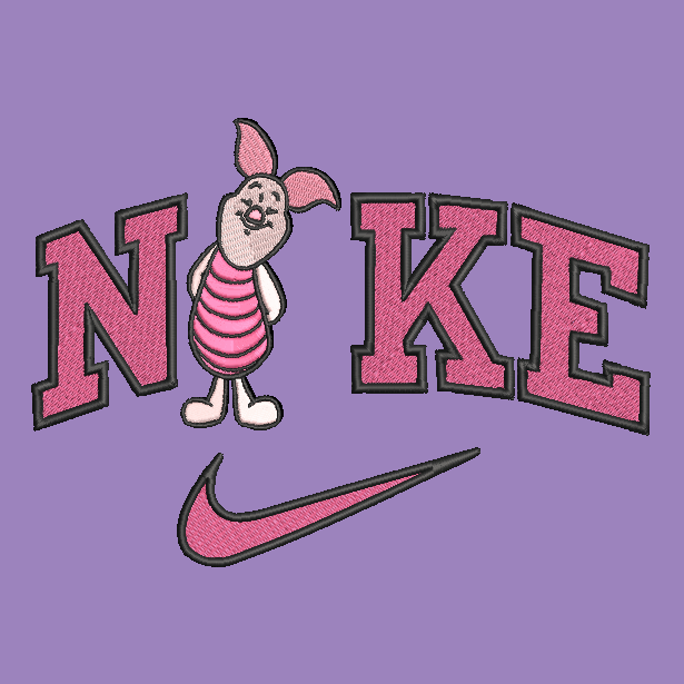 Nike Piglet Embroidered TODDLER Crewneck Sweatshirt Winnie The Pooh
