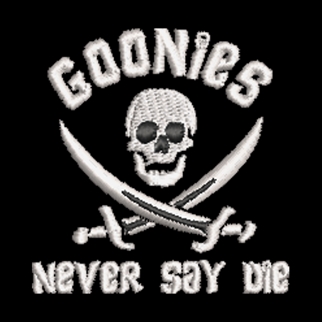 Never Say Die Embroidered Black Hat Yupoong Retro Trucker Mesh Snapback Casual Funny Novelty Hat 80s Lover Gift