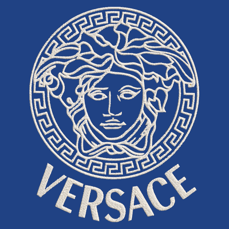 Versace Logo Embroidered ADULT Hoodie / Crewneck Sweatshirt Unisex